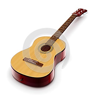 Acoustic classic guitar