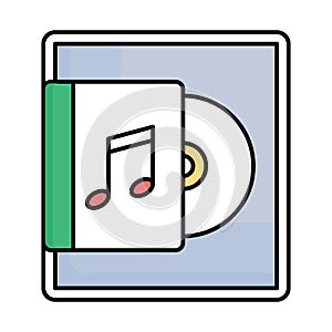 Acoustic fill inside vector icon which can easily modify or edit