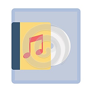 Acoustic flat inside vector icon which can easily modify or edit