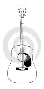 Acoustic guitar photo