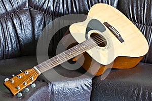 Acoustic guitar.