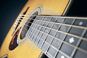 Acoustic guitar background