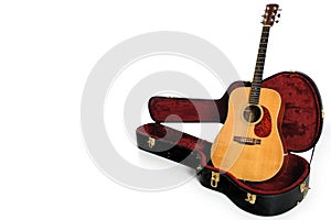 Acoustic Guitar and Case