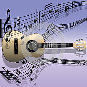 Acoustic guitar-Melody