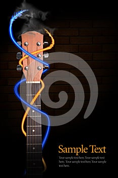 Acoustic Guitar Neck