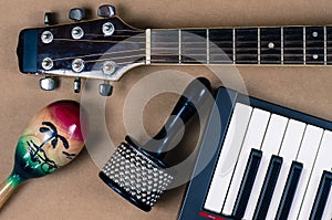 Acoustic guitar Percussion Accessories music