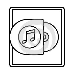 Acoustic Half Glyph Style vector icon which can easily modify or edit