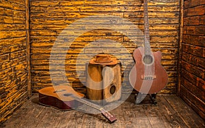 Acoustic music instruments