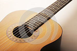 Acoustic spanish classical guitar