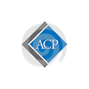 ACP letter logo design on white background. ACP creative initials letter logo concept. ACP letter design