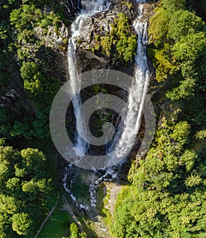 Acqua Fraggia waterfalls in Borgonuovo - Valchiavenna IT
