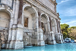 Acqua Paola fountain in Rome