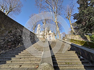 Acquasanta cathedral holy water church Genoa, Italy