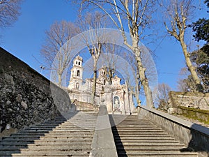 Acquasanta cathedral holy water church Genoa, Italy