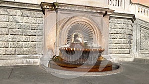 Acqui Terme, Alessandria, Piedmont, Italy. La Bollente Spring