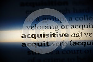 Acquisitive