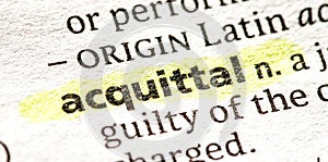 Acquittal