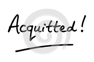Acquitted