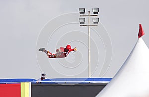 Acrobatic on Aerodium, Bahrain Airshow 2012