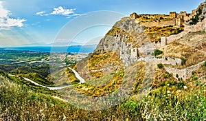 Acrocorinth, Upper Corinth, the acropolis of ancient Corinth,