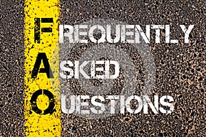 Acronym FAQ - Frequently Asked Questions