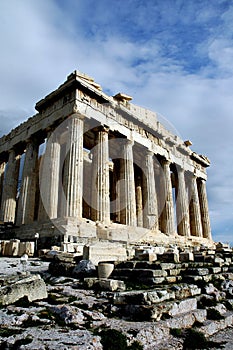 At the Acropolis in Athens