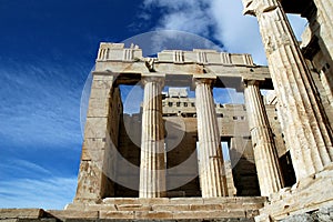 At the Acropolis in Athens