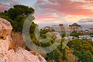 Acropolis in Athens.