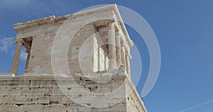 Acropolis of Athens, entrance gate buildings, walls