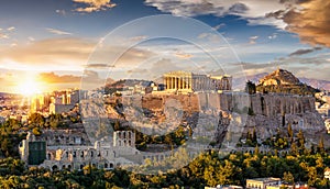 The Acropolis of Athens, Greece