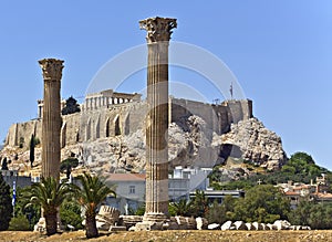 Acropolis at Athens, Greece