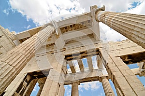 Acropolis in Athens, Greece.