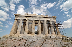 Acropolis in Athens, Greece.