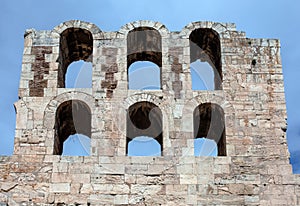 Acropolis Athens Greece - detail