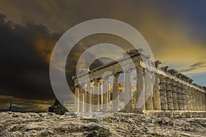 Acropolis and parthenon Athens Greece