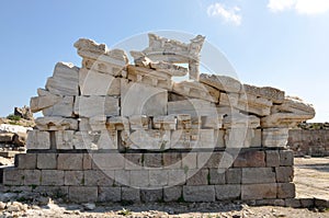 Acropolis  Pergamon or Pergamum  Bergama  Izmir  Turkey