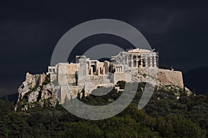 Acropolis before the storm