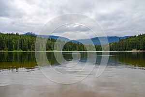 Across the Reflective Lake