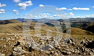 Across the valleys and fells to Skiddaw