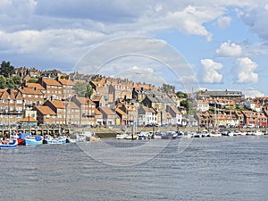 Across Whitby Harbour on the River Esk, Yorkshire