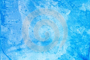 acrylic blue painted background texture