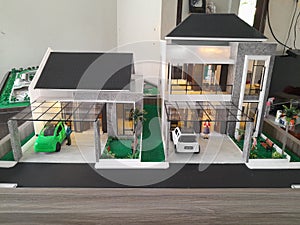 House in small scale