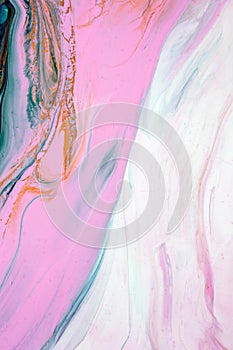 Acrylic, paint, abstract. Closeup of the painting. Colorful abstract painting background. Highly-textured oil paint. High quality