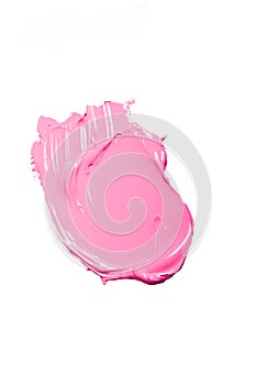 Acrylic paint isolated