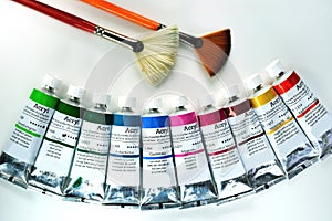 Acrylic painting tools