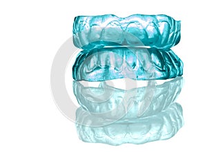 Acrylic - silicon denture-full front set