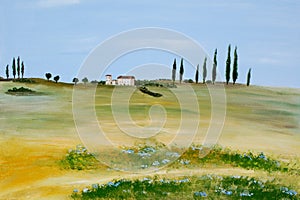 Acrylic Tuscany