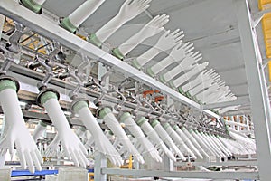 Acrylonitrile butadiene gloves production line