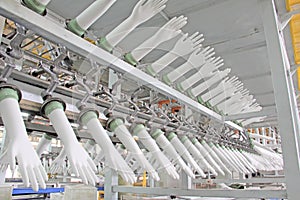 Acrylonitrile butadiene gloves production line