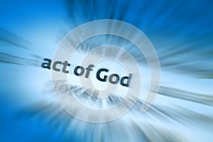 Act of God - Damnum Fatale